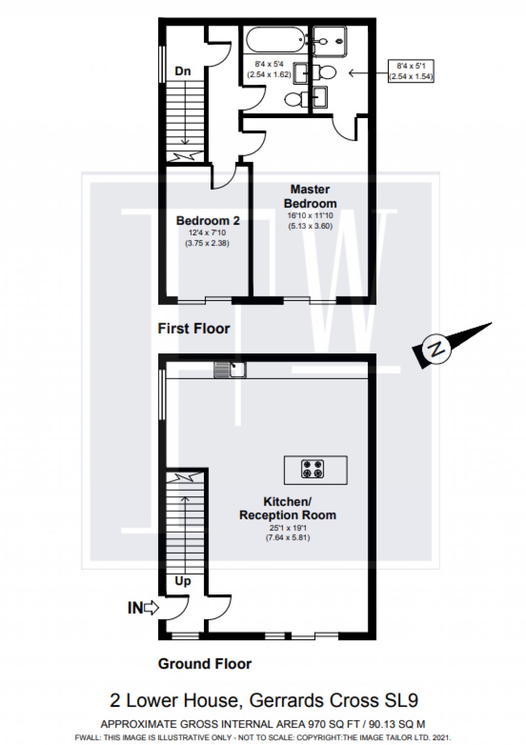 Floorplans For Lower House, Lower Road, Gerrards Cross