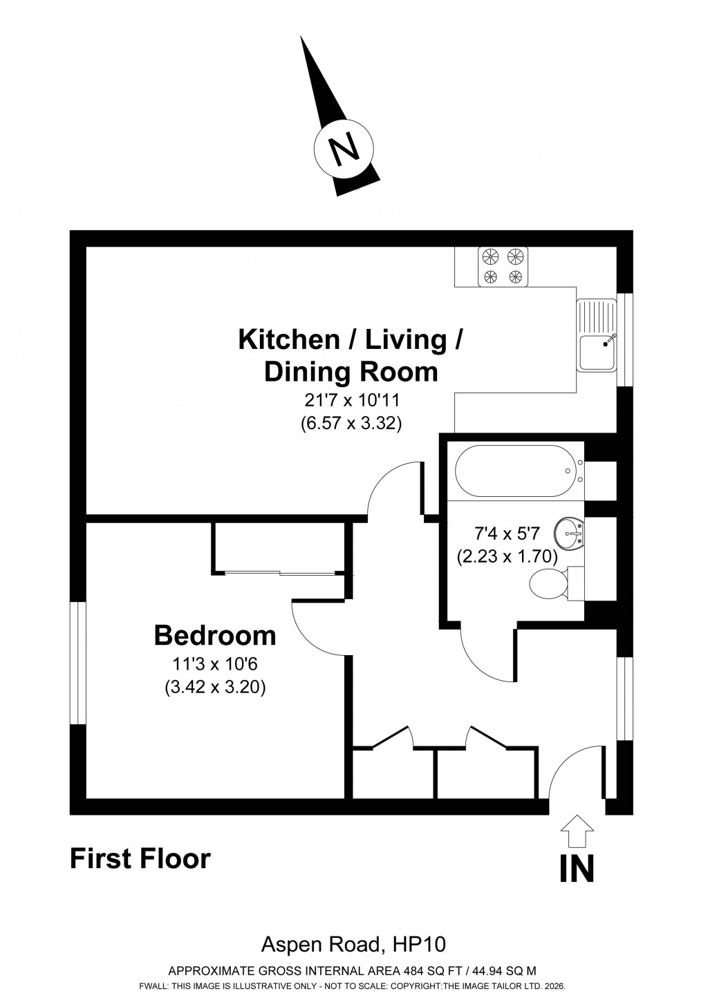 Floorplans For Aspen Road, High Wycombe