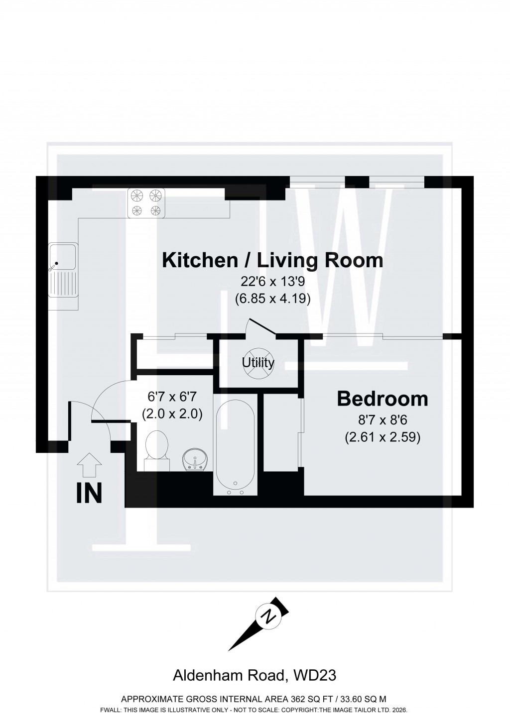 Floorplans For Aldenham Road, 77 Aldenham Road, Bushey