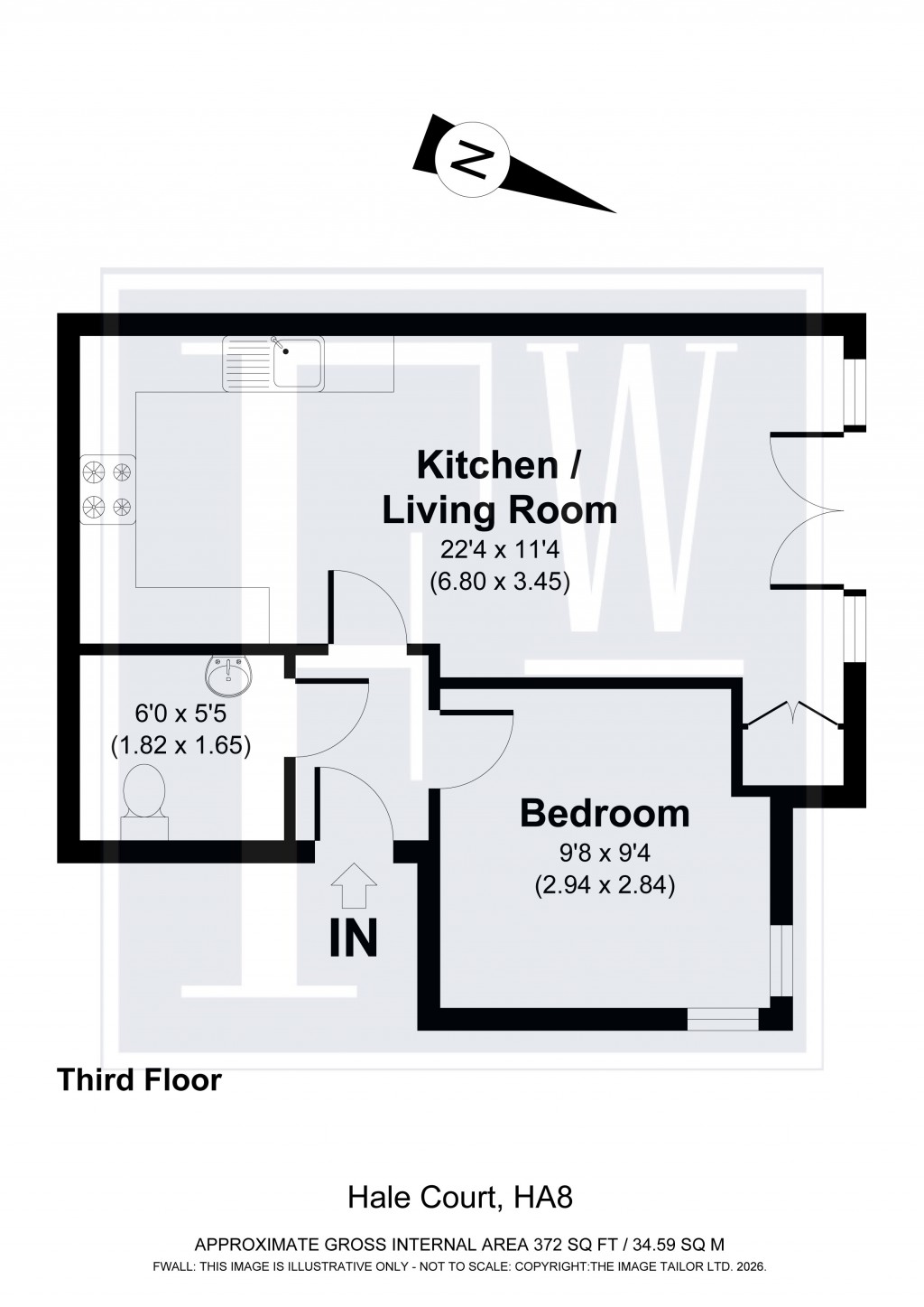 Floorplans For Hale Court, Hale Lane, Edgware