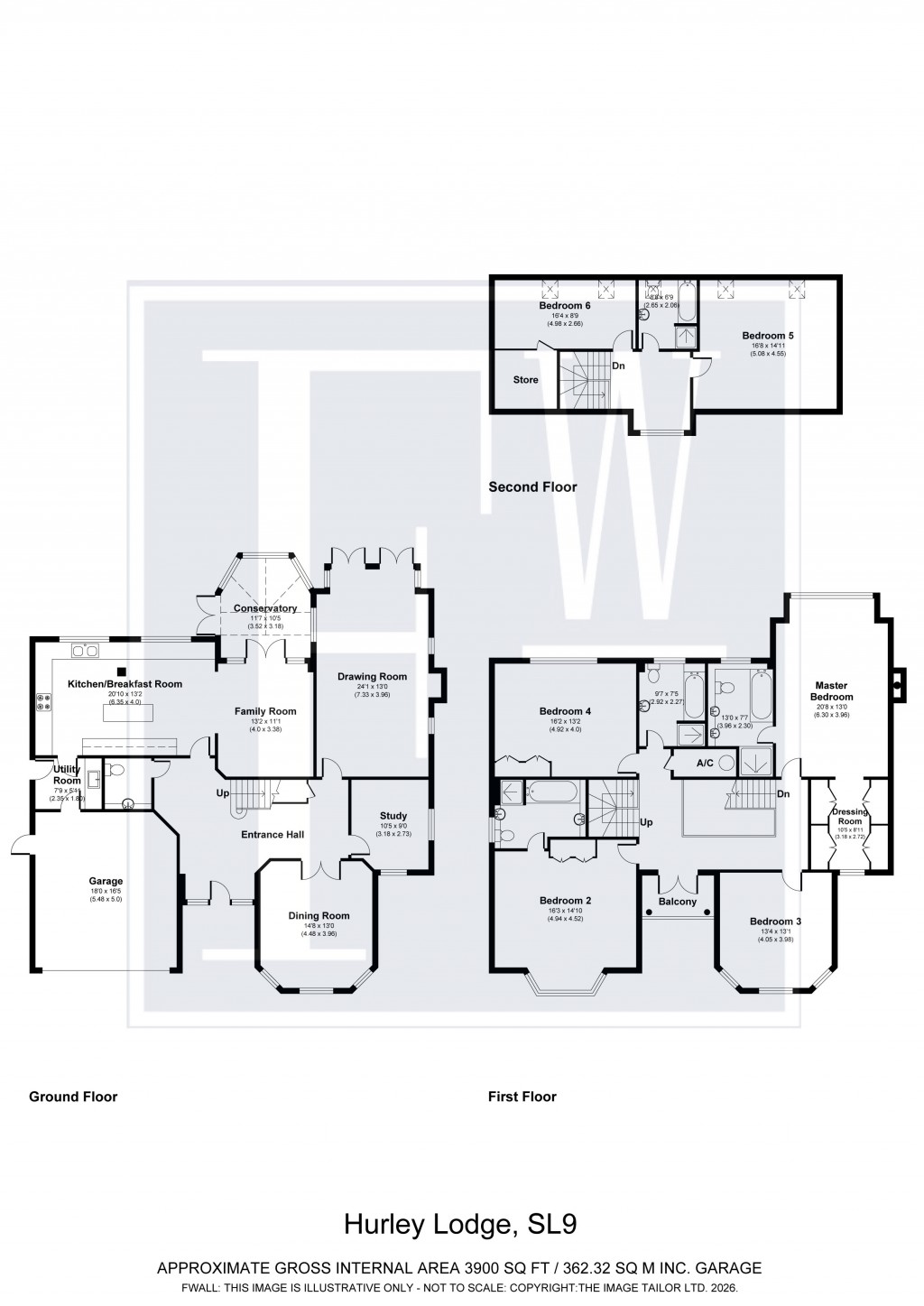 Floorplans For Bench Manor Crescent, Chalfont St. Peter, Gerrards Cross