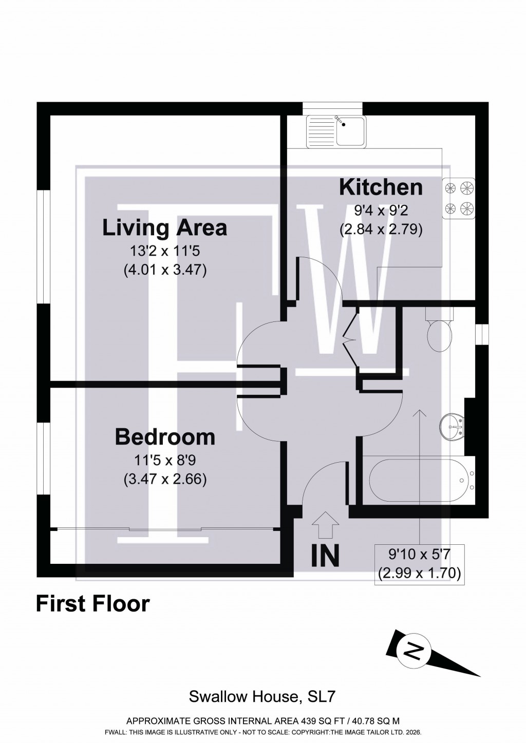 Floorplans For Swallow House, Savill Way, Marlow