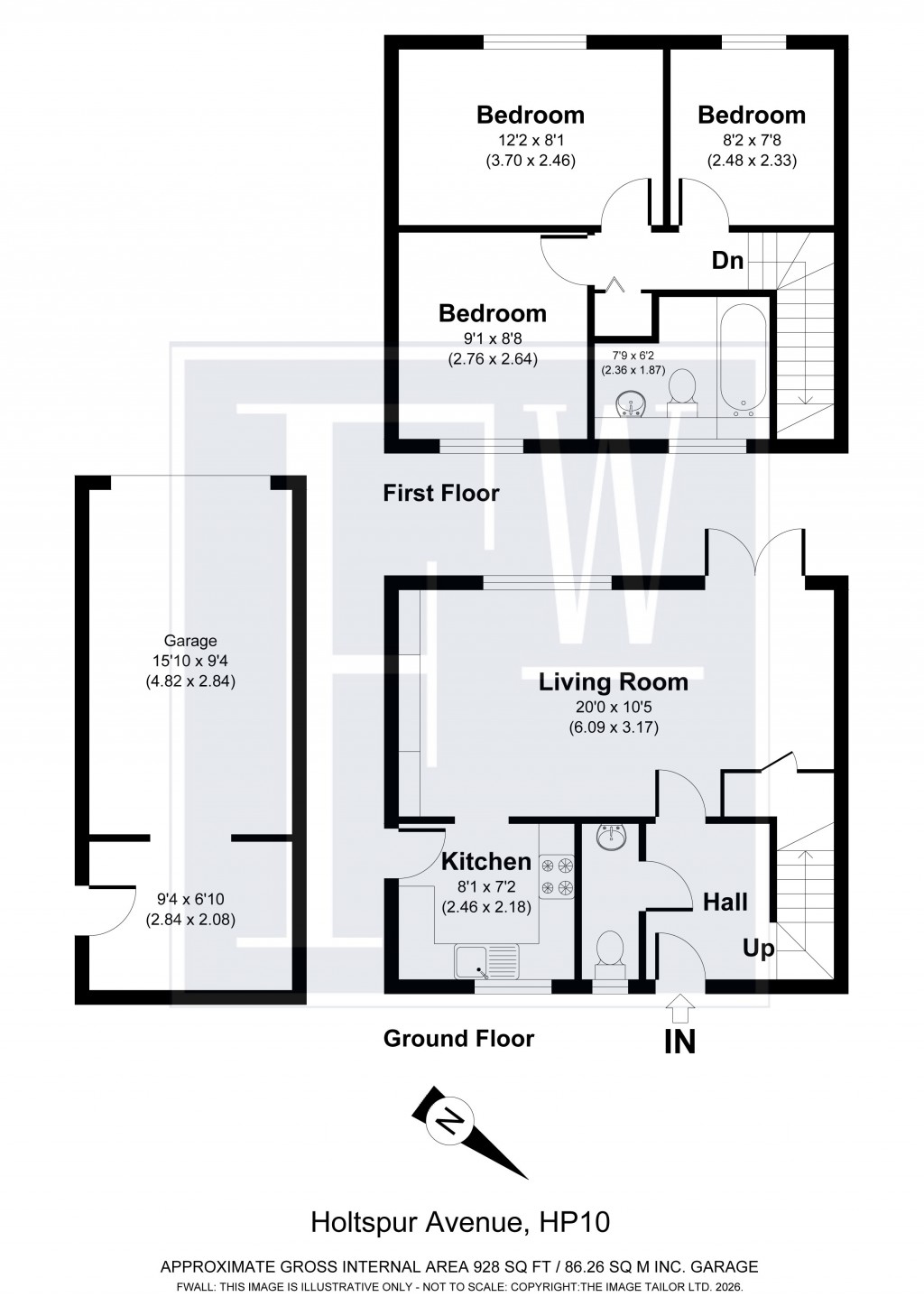 Floorplans For Holtspur Avenue, Wooburn Green, High Wycombe
