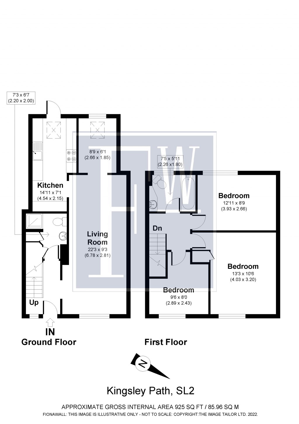 Floorplans For Kingsley Path, Slough