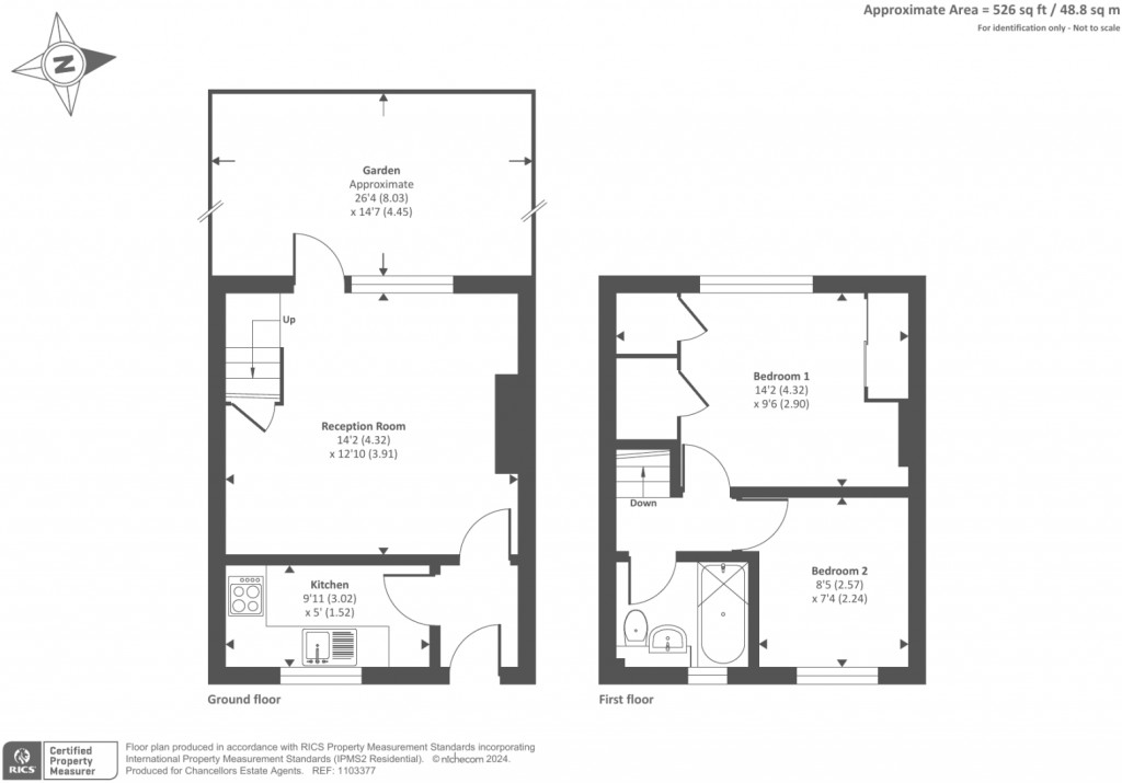 Floorplans For Red Lion Way, Wooburn Green, High Wycombe