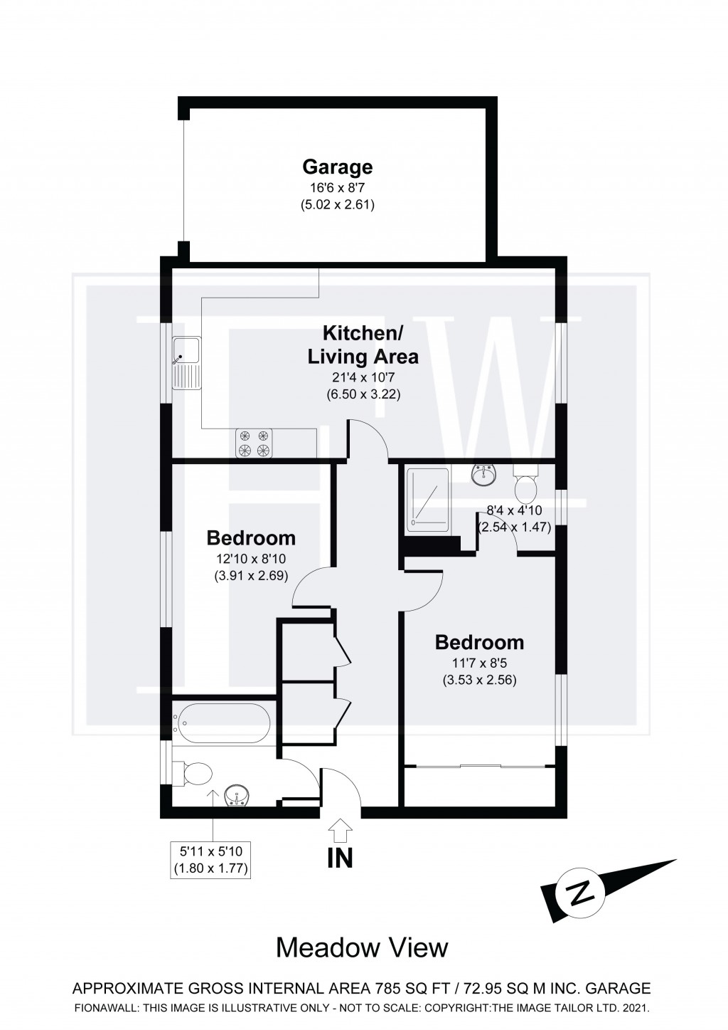 Floorplans For Meadow View, Little Chalfont, 15 St. Birinus, Amersham